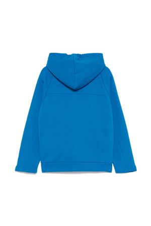 Felpa con cappuccio in cotone blu DOUUOD KIDS | DV4P90Z0879664